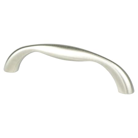 Berenson 96 x 113 mm CC Valencia Pull with Brushed Nickel 7016-1BPN-P
